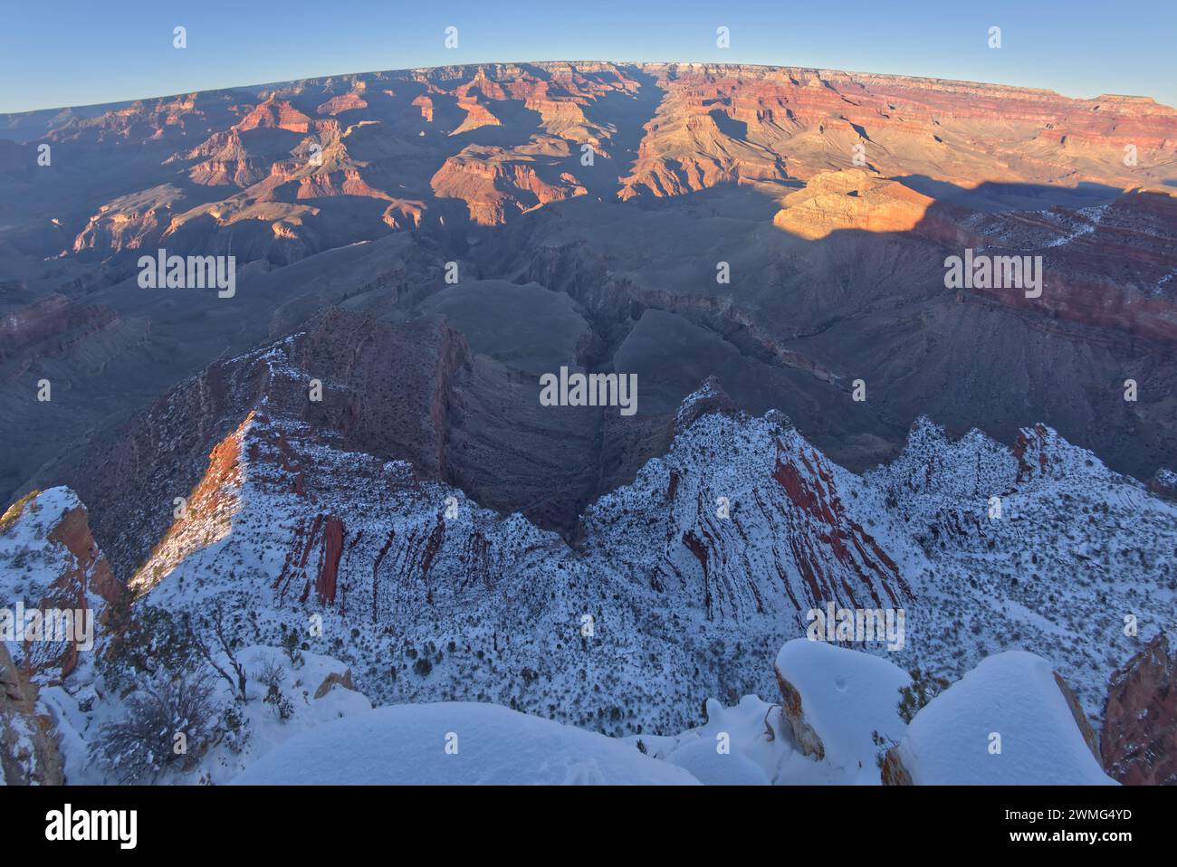 Vue sur le Grand Canyon depuis Yavapai point Banque D'Images