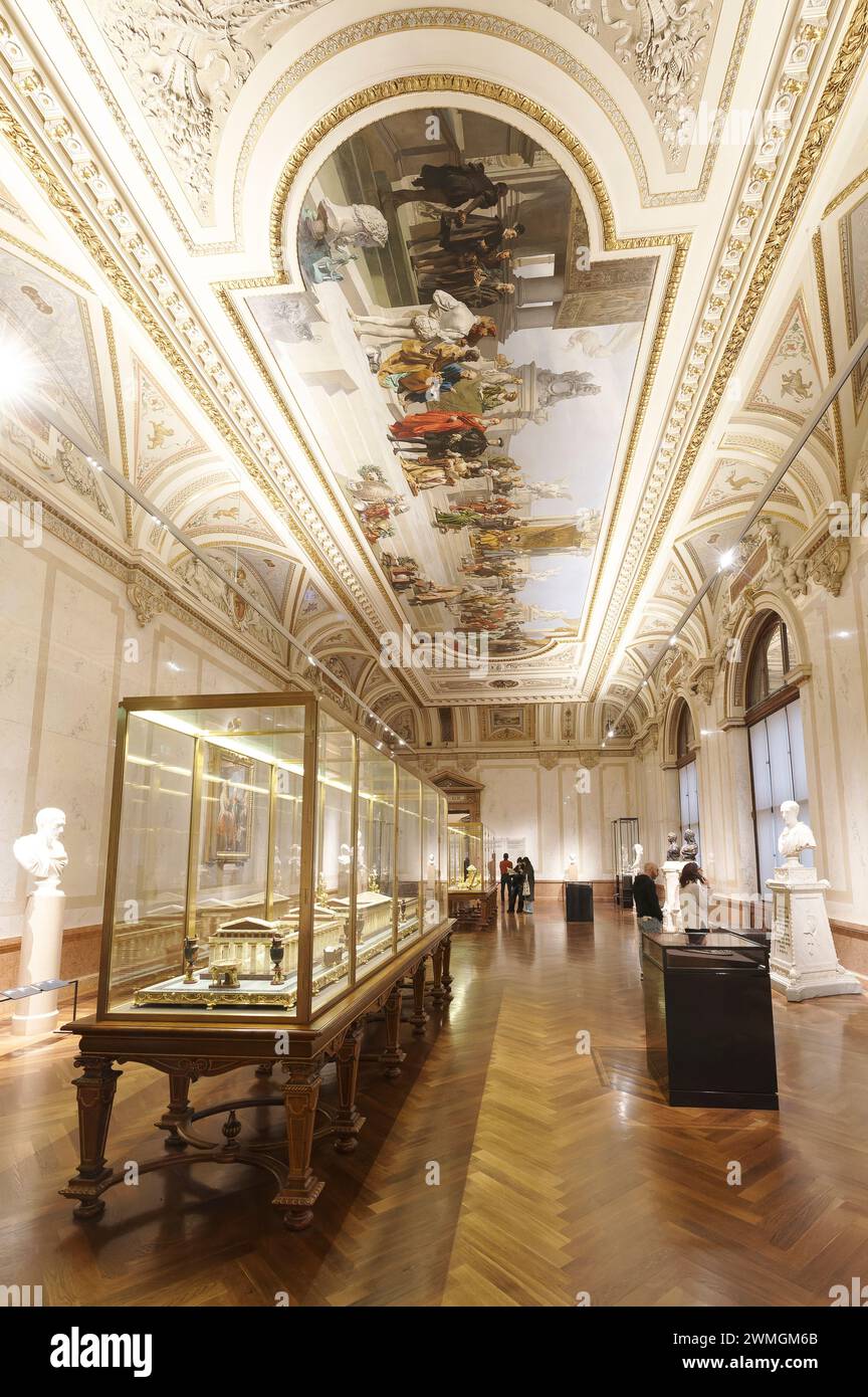 Vienne, Autriche. Le Musée d'histoire de l'art de Vienne (KHM). La chambre d'art au KHM Banque D'Images