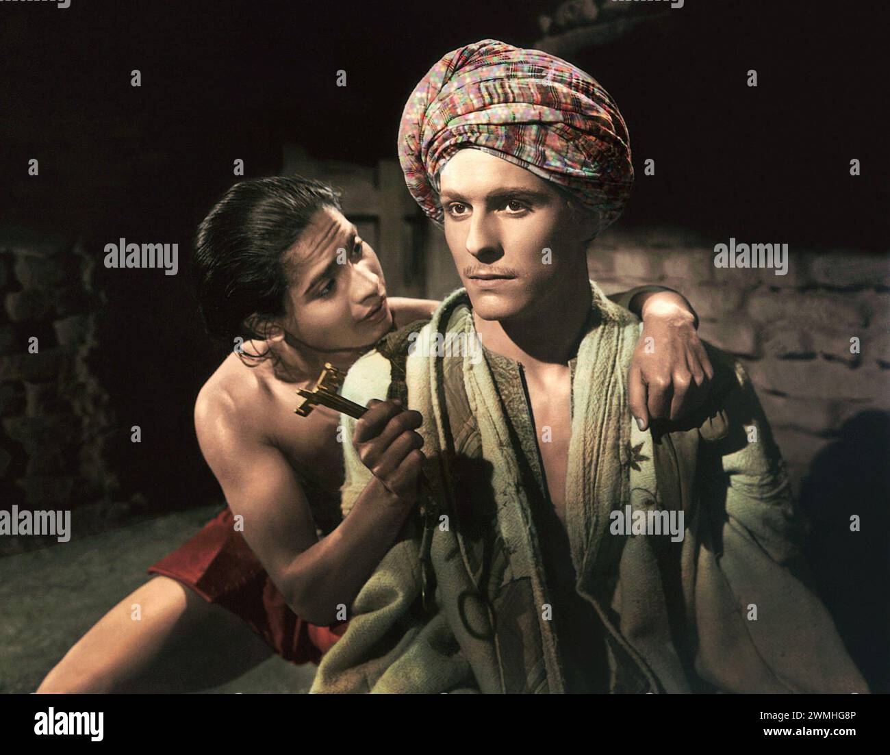 Le voleur de Bagdad Sabu & John Justin Banque D'Images