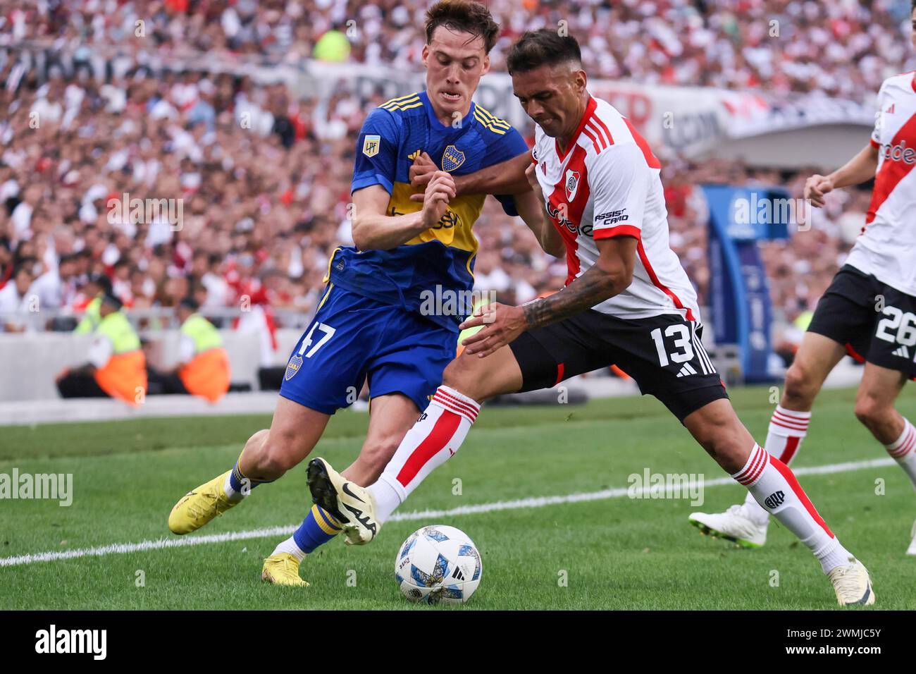 Football classique River plate Boca Juniors Banque D'Images