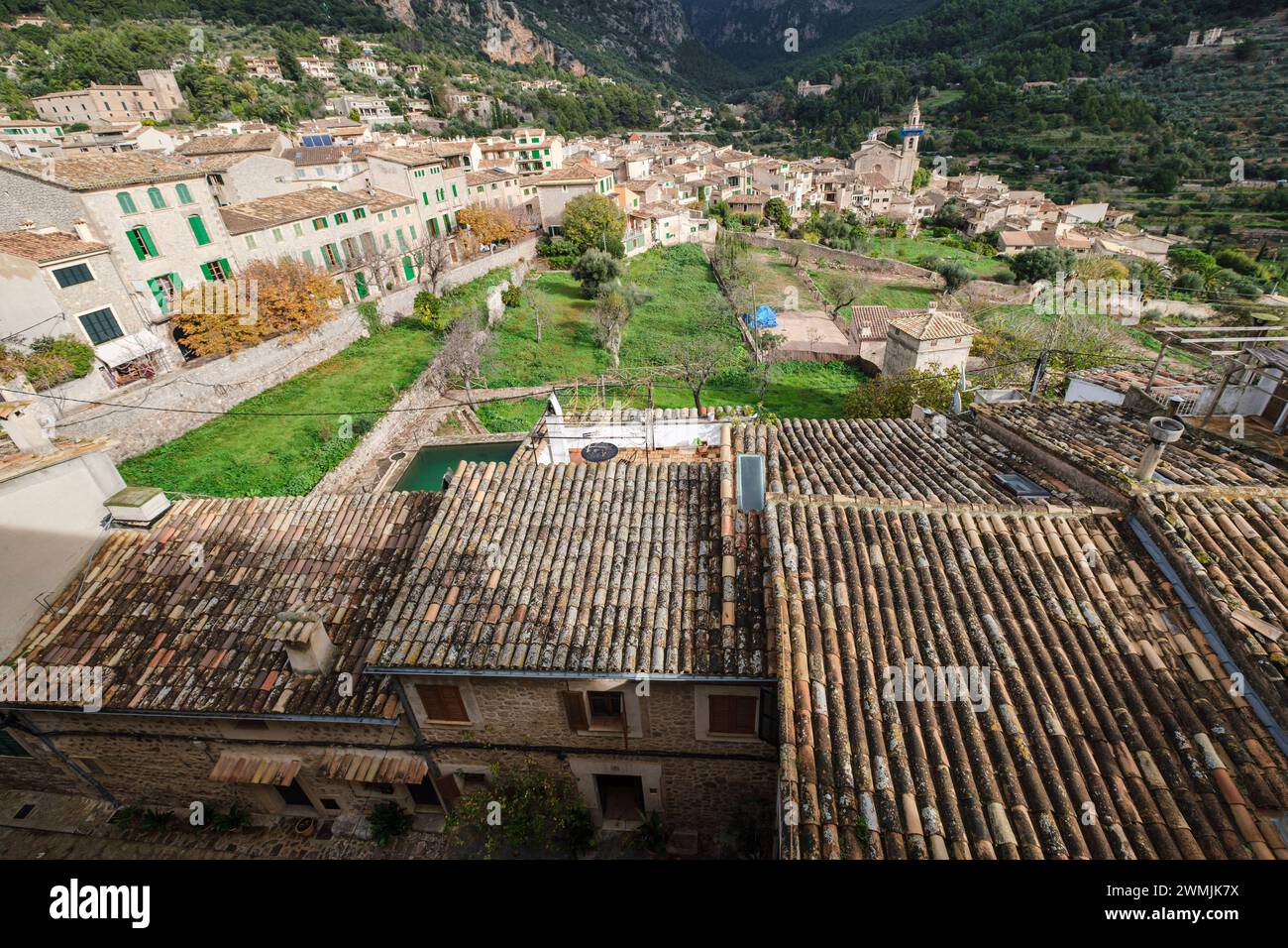 Soller, Majorque, Îles Baléares, Espagne Banque D'Images