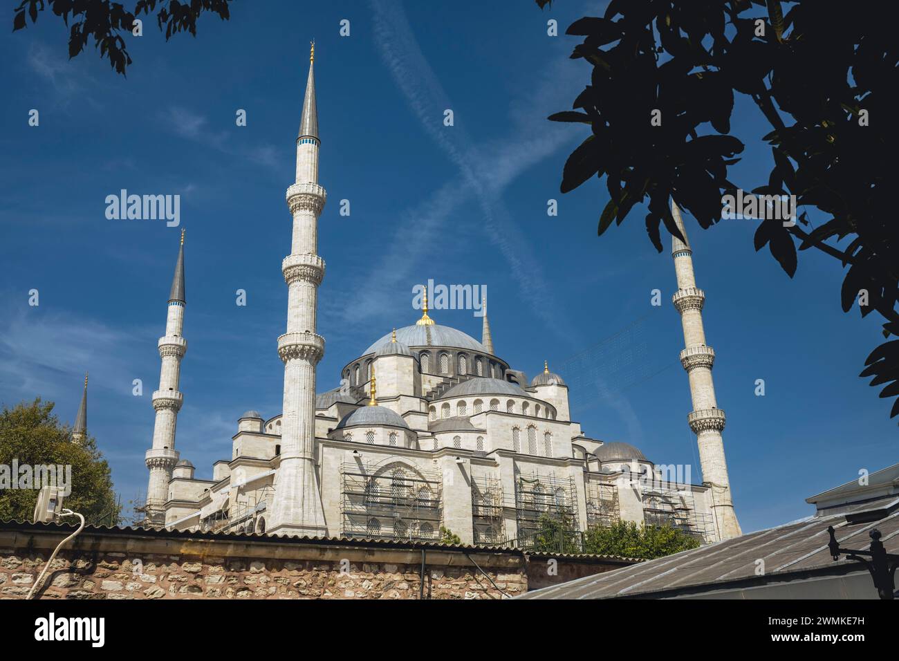 La mosquée bleue, Istanbul, Turquie Banque D'Images