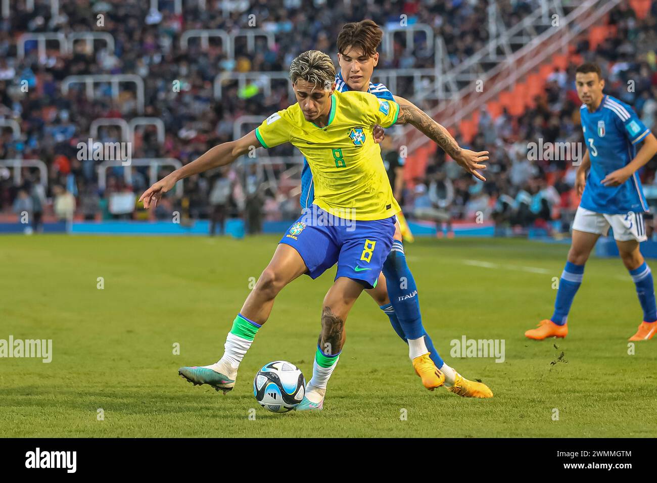 MENDOZA, ARGENTINE - 21 MAI : Marlon Gomes du Brésil lors de la Coupe du monde U20 de la FIFA, Argentine 2023 match opposant l'Italie et le Brésil à l'Estadio Malvinas argent Banque D'Images