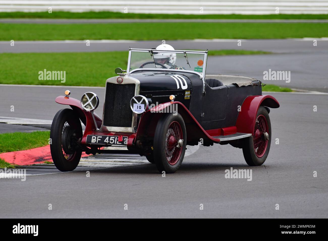 Jeremy Brewster, Lea Francis P type, première sortie en 1952 le Pomeroy Trophy présente des voitures de toutes les époques et de tous les types, c’est le Vintage Sports car Club, VS Banque D'Images