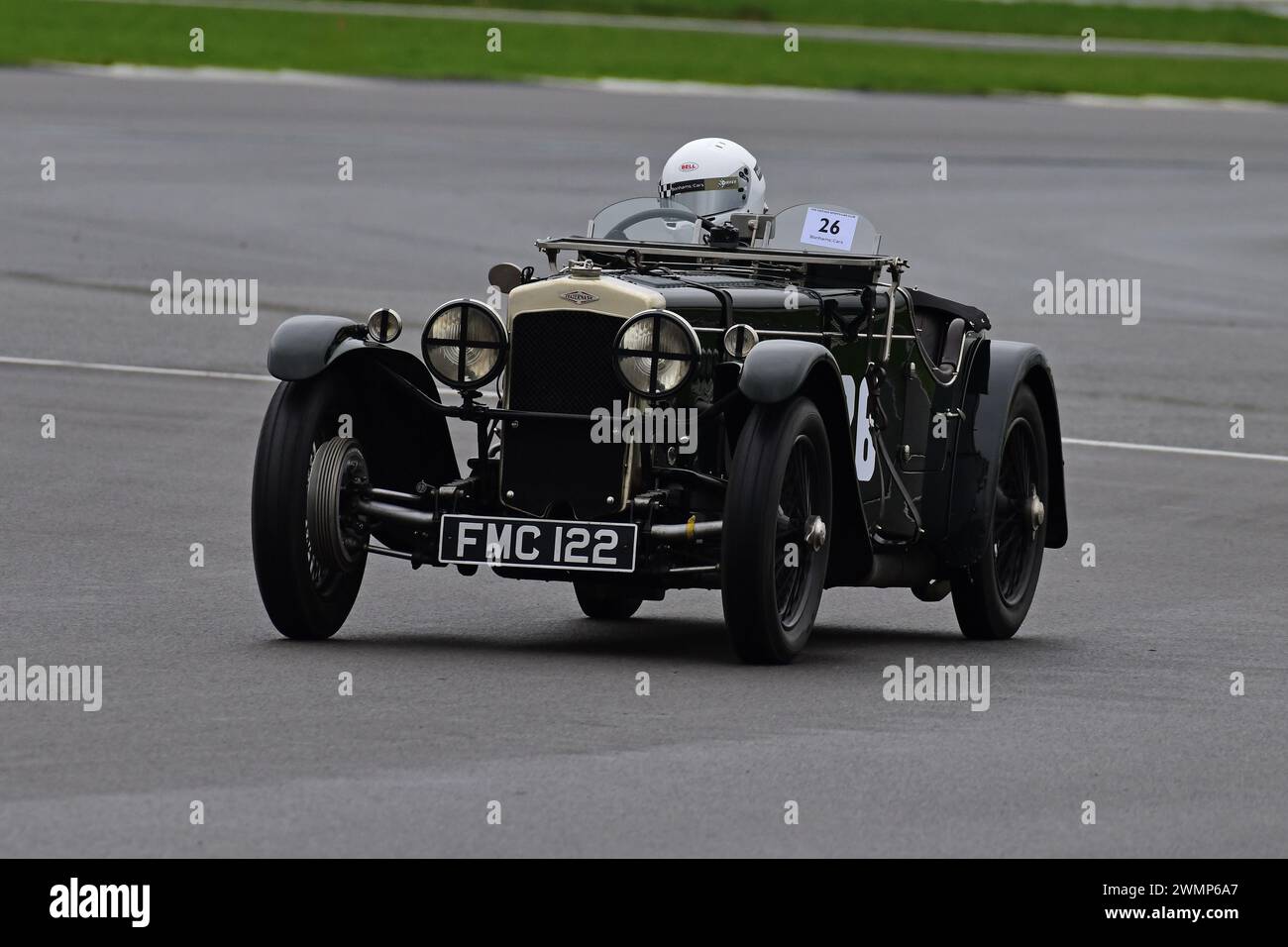 Mark Gold, Frazer Nash Super Sports, première édition en 1952 le Trophée Pomeroy présente des voitures de toutes les époques et de tous les types, c’est le Vintage Sports car Club, VS Banque D'Images