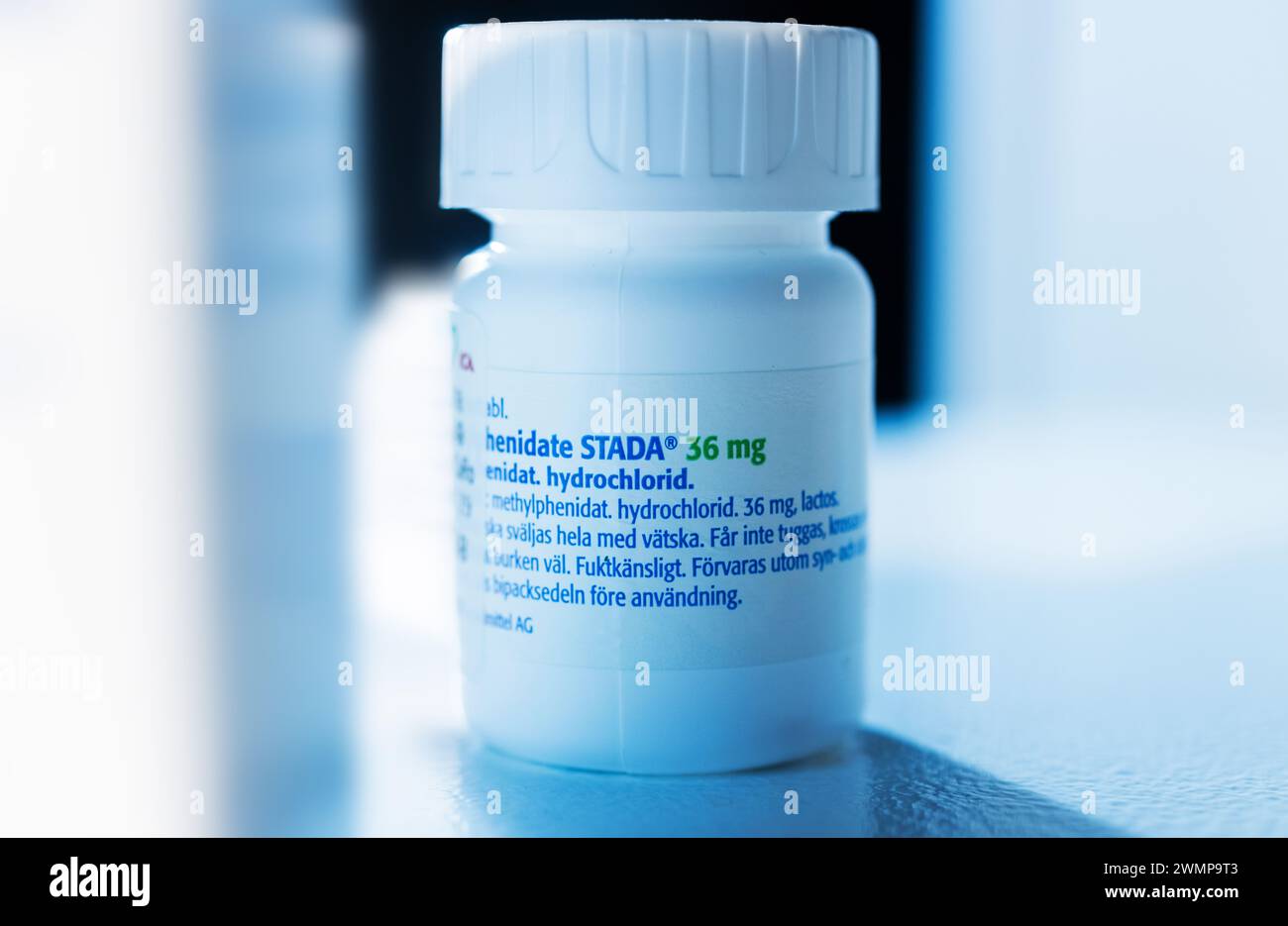 Méthylphénidate, médicament pour traiter le TDAH, de Stada Arzneimittel AG. Banque D'Images