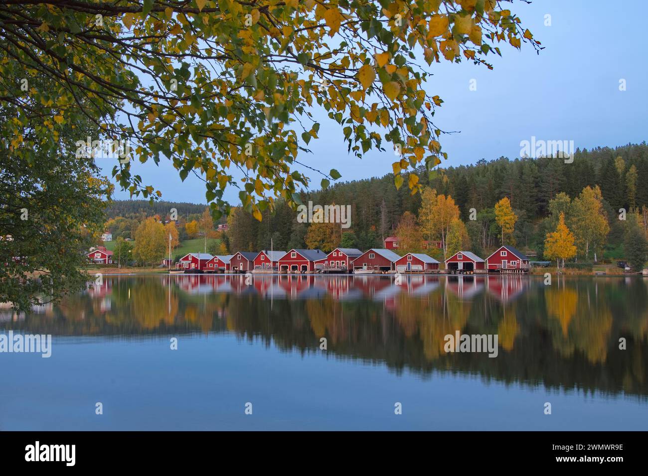 Mjällom Ångermanland Suède Banque D'Images