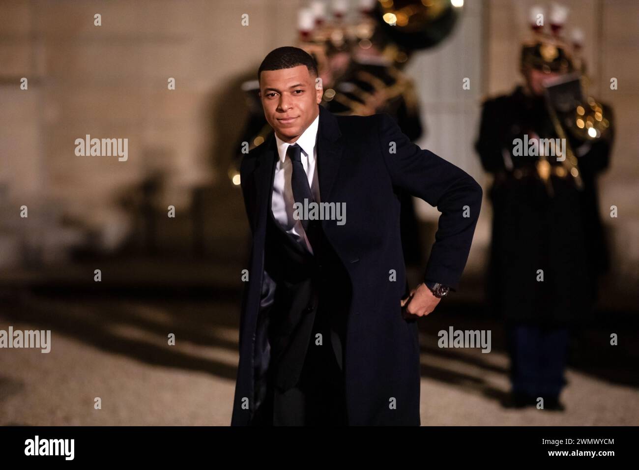 Paris, France, mardi 27 février 2024, M. Kylian Mbappé, crédit François Loock / Alamy Live News Banque D'Images