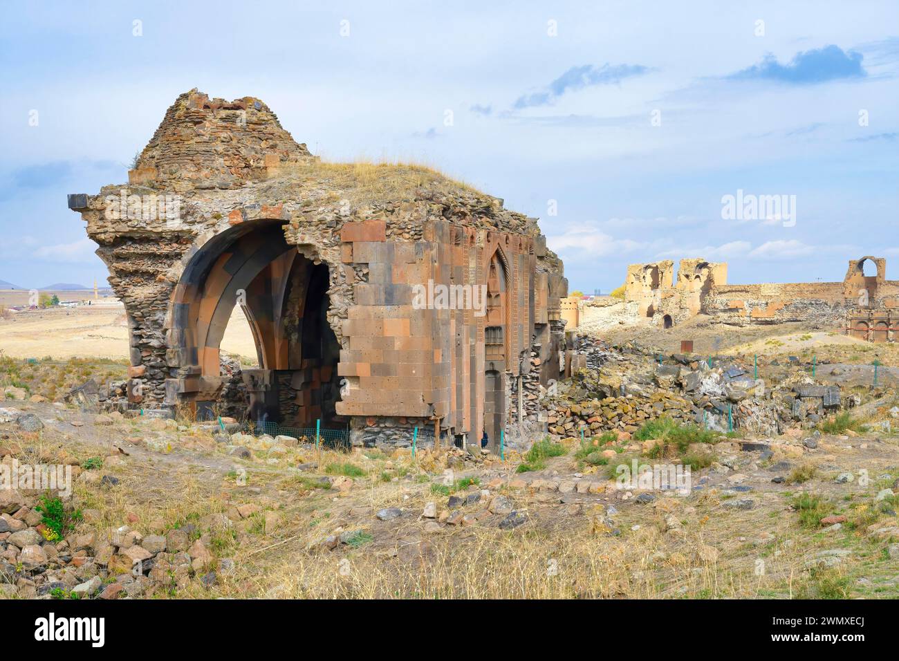 Église des Saints Apôtres, site archéologique d'Ani, Kars, Turquie Banque D'Images