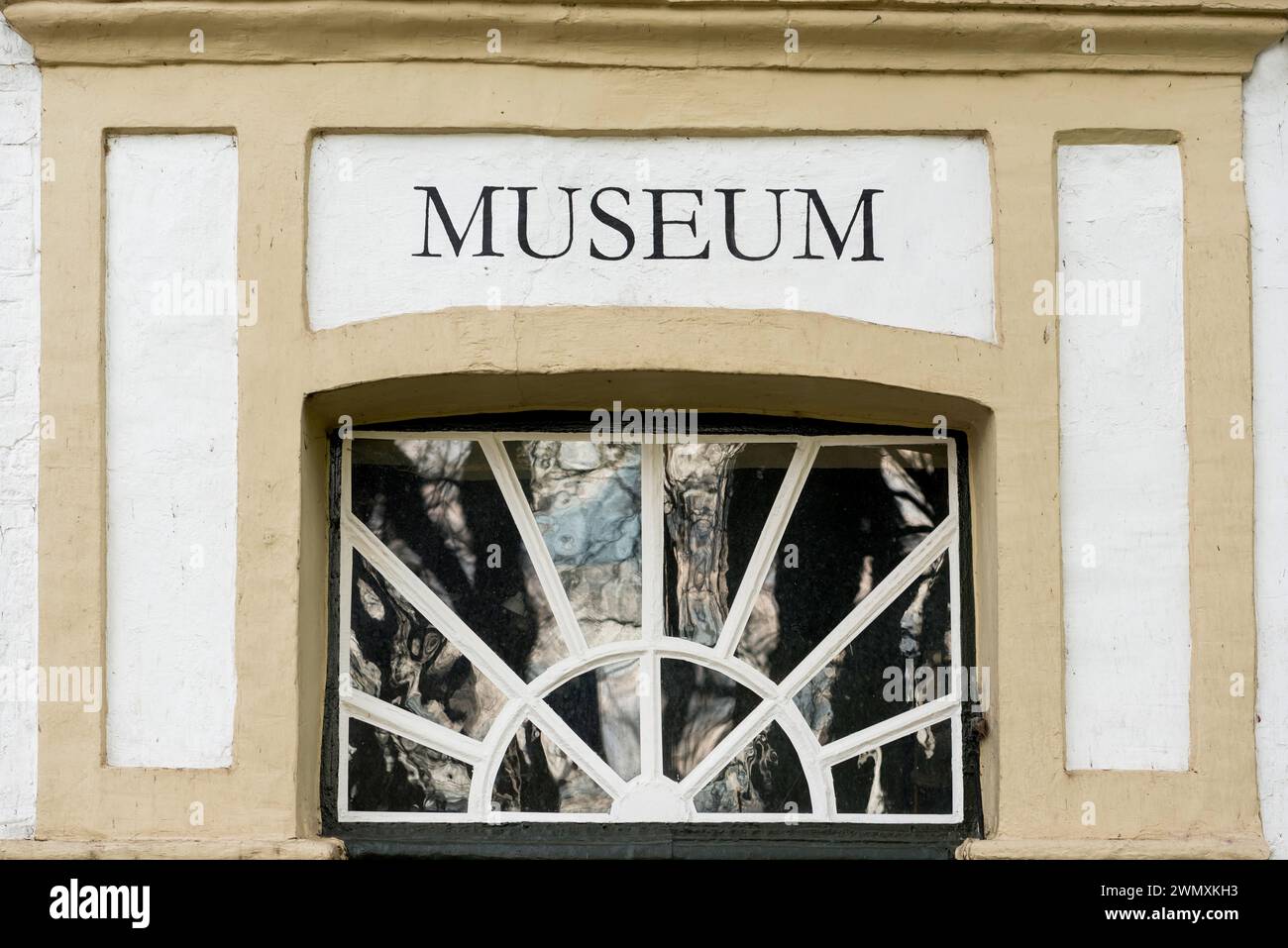 Musée, général, neutre, signe, avis, lettrage, façade, bâtiment, culture, histoire Banque D'Images