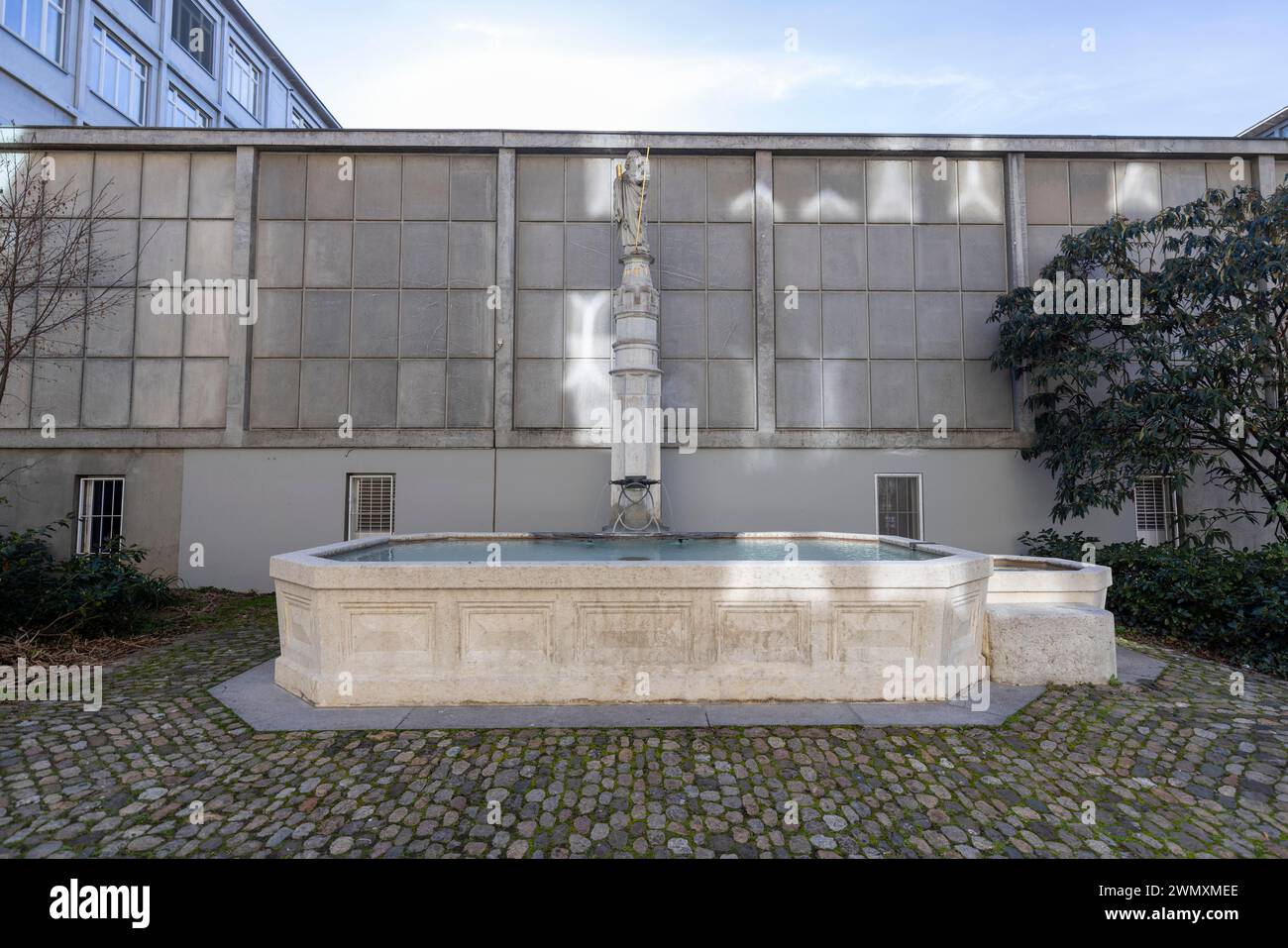 Jakobs-Brunnen, Bâle, Canton de Bâle-ville, Suisse Banque D'Images