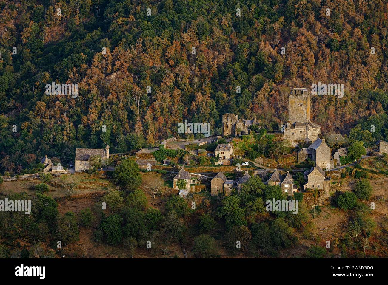 France, Aveyron, Valon, Banque D'Images