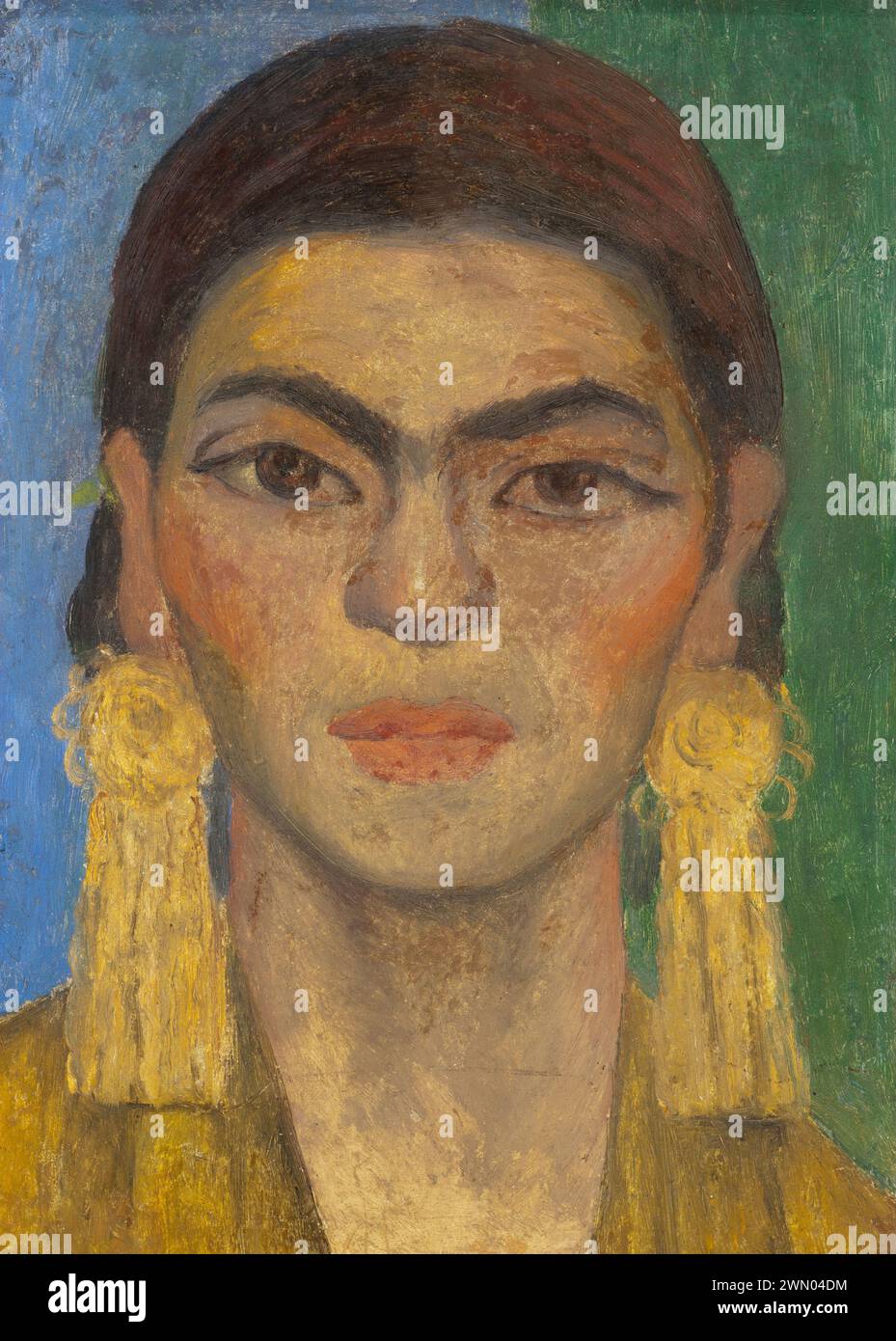 Rivera, Diego ; Portrait de Frida Kahlo (Retrato de Frida Kahlo) ; 1939 Banque D'Images