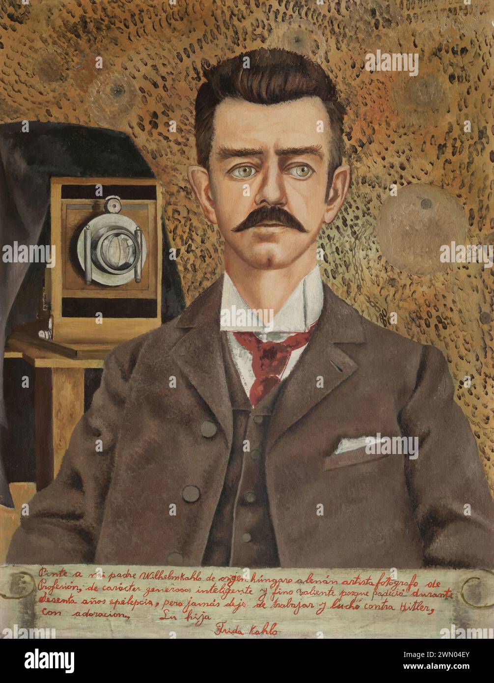 Frida Kahlo - Portrait de mon Père Wilhelm Kahlo - 1952 Banque D'Images
