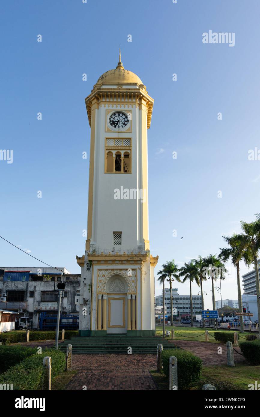 La Grande Tour de l'horloge à Alor Setar, Malaisie Banque D'Images