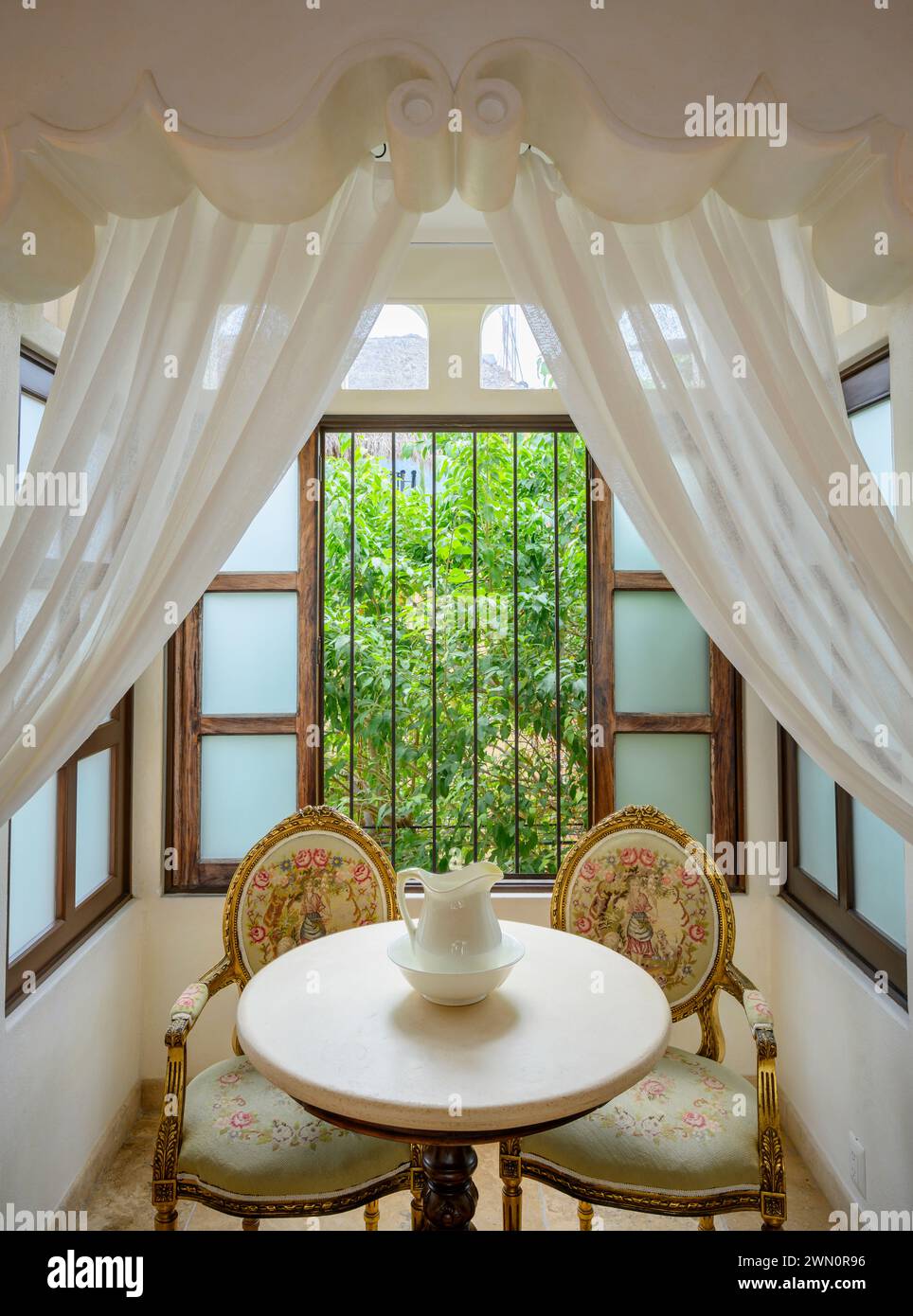 Flora suite à Casa Kimberly, un boutique hôtel de luxe à Puerto Vallarta, Mexique. Banque D'Images