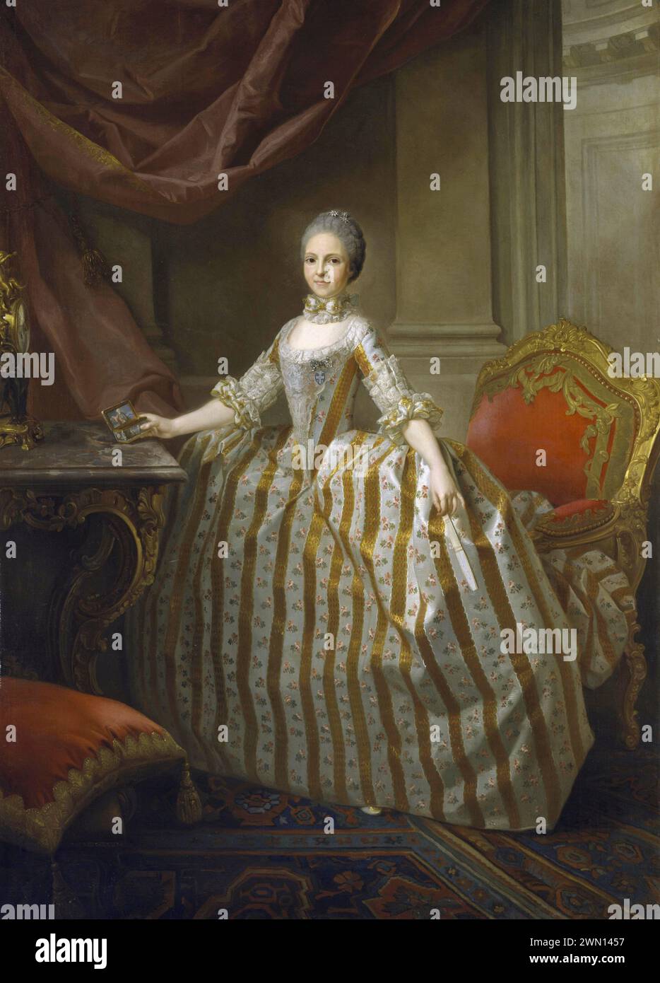 Peinture à L'huile Originale 19ème 'Gefährliche Begegnung' D'après Franz Maria Ingenmey