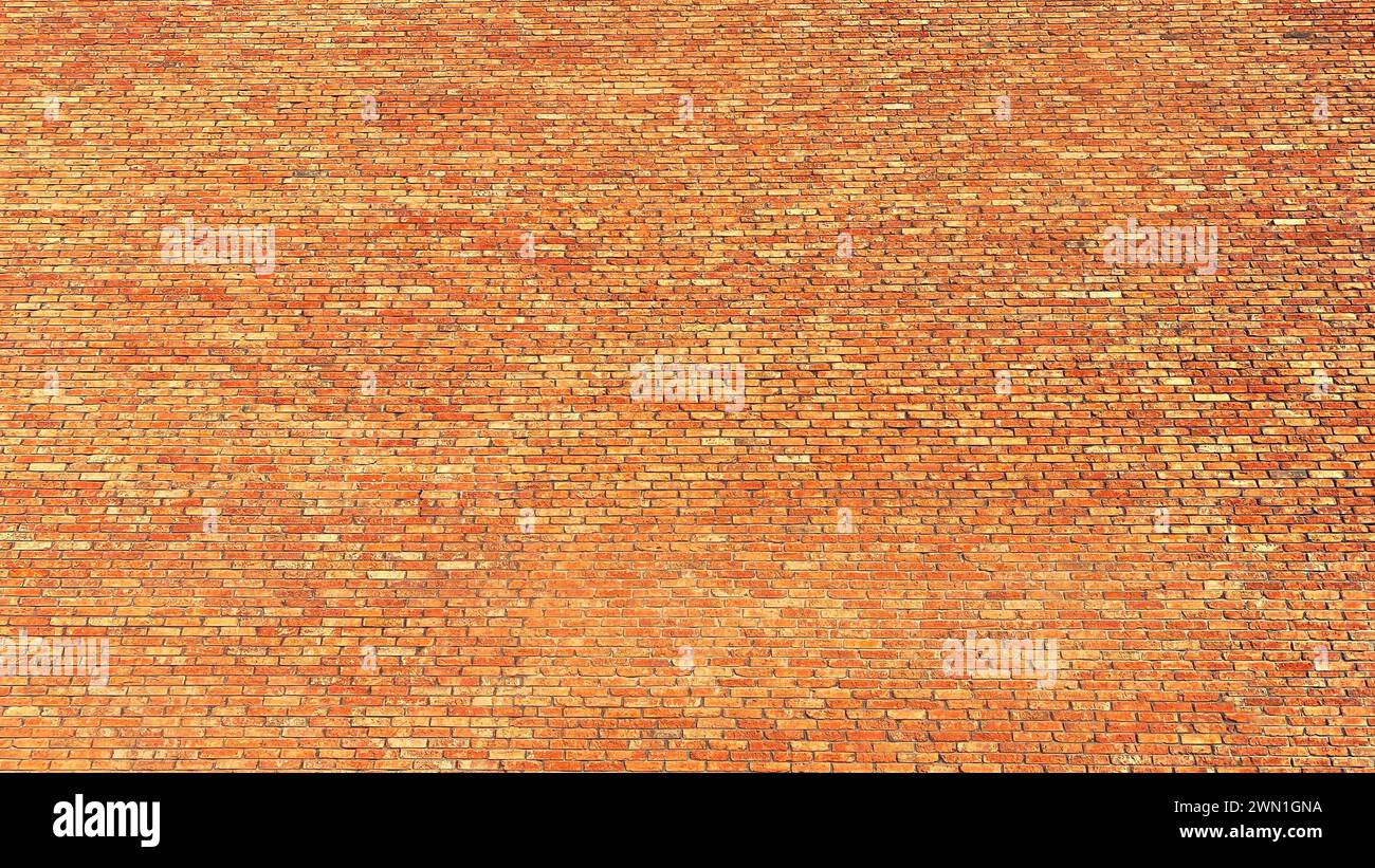Fond brun de texture de mur de briques pour motif abstrait, couverture de conception Banque D'Images