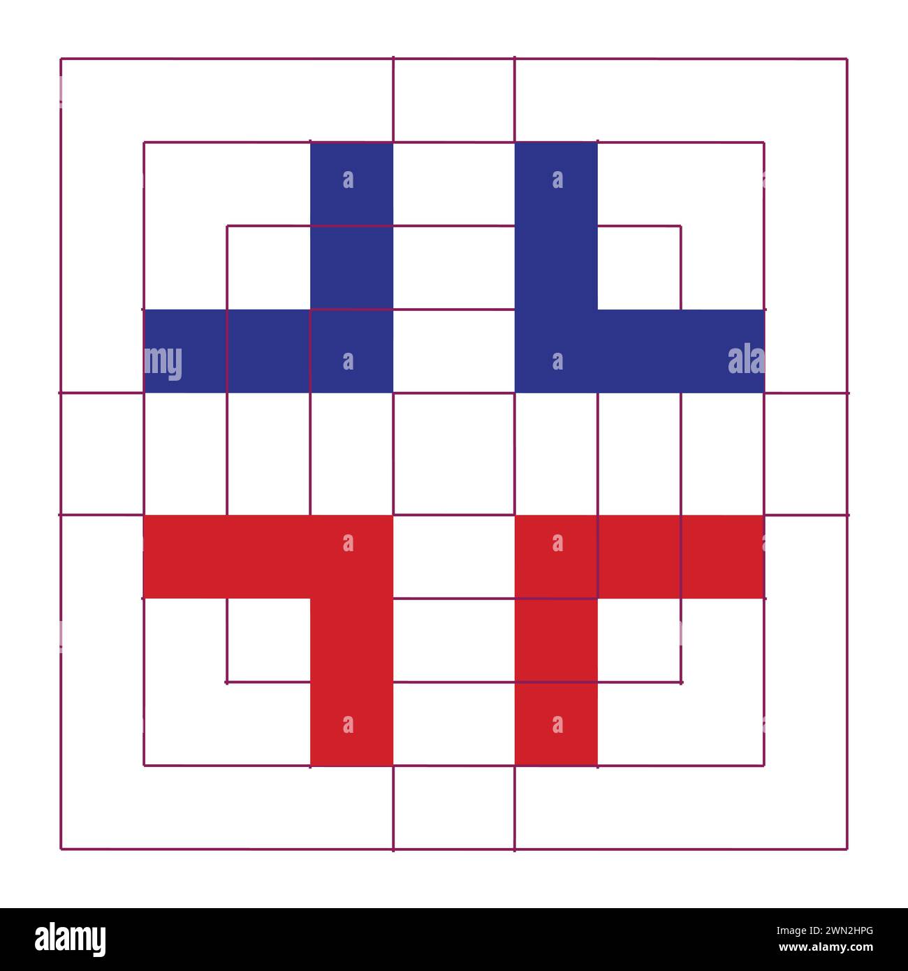 fond de texture de ligne dans le style de format vectoriel, boîte carrée composée, bords imppresive extensibles, ligne courbe et lignes normales, nouveau vecteur éditable. Illustration de Vecteur