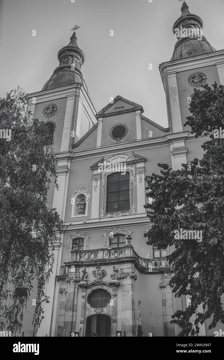 Église cistercienne de St.Bernard à Eger, Hongrie. Photo de haute qualité Banque D'Images