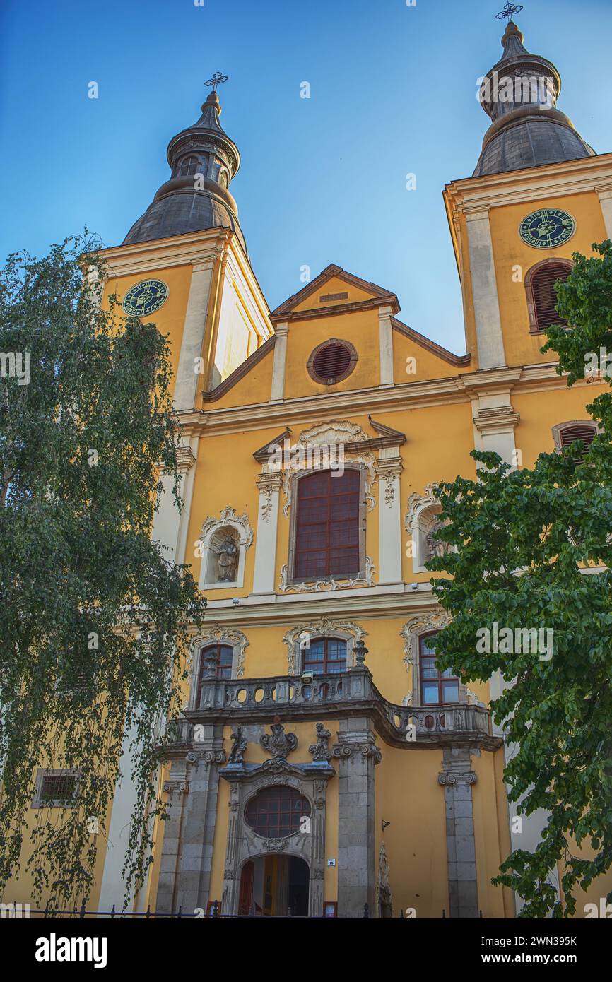 Église cistercienne de St.Bernard à Eger, Hongrie. Photo de haute qualité Banque D'Images