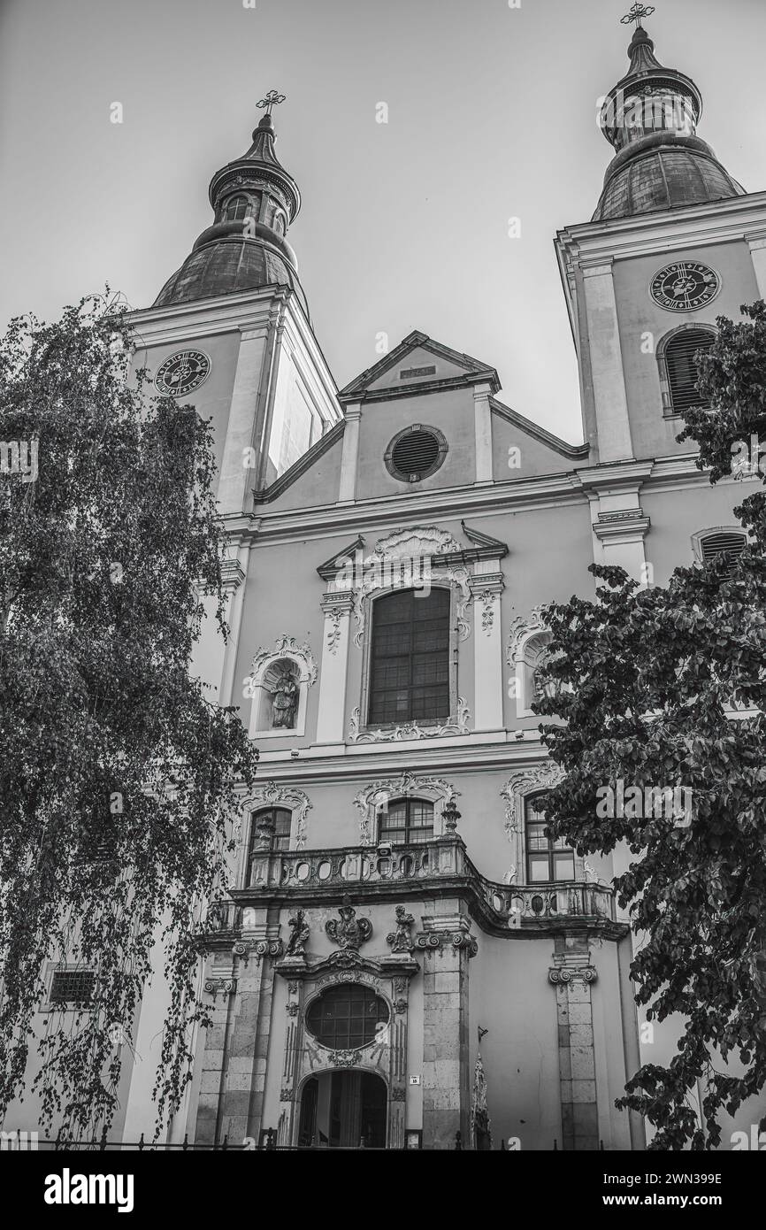 Église cistercienne de St.Bernard à Eger, Hongrie. Photo de haute qualité Banque D'Images