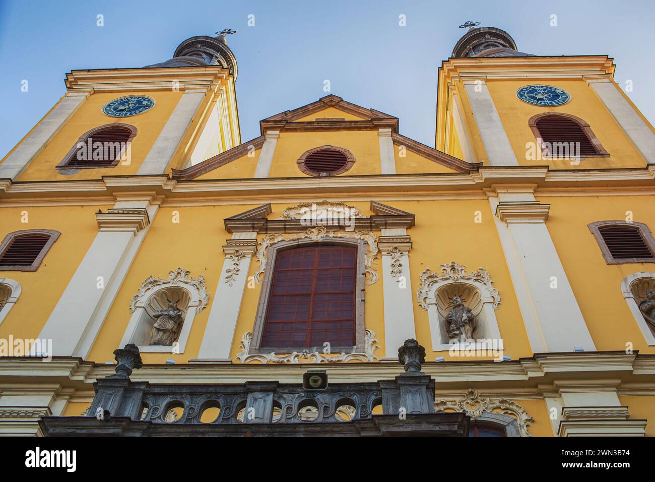 Église cistercienne de St.Bernard à Eger, Hongrie. Photo de haute qualité Banque D'Images