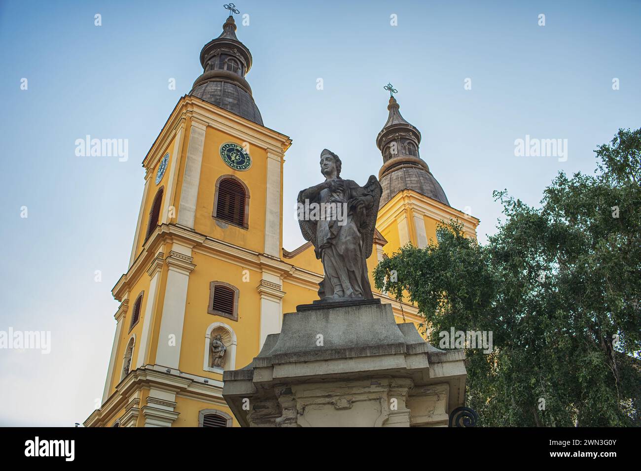 Église cistercienne de St.Bernard à Eger, Hongrie. Photo de haute qualité Banque D'Images