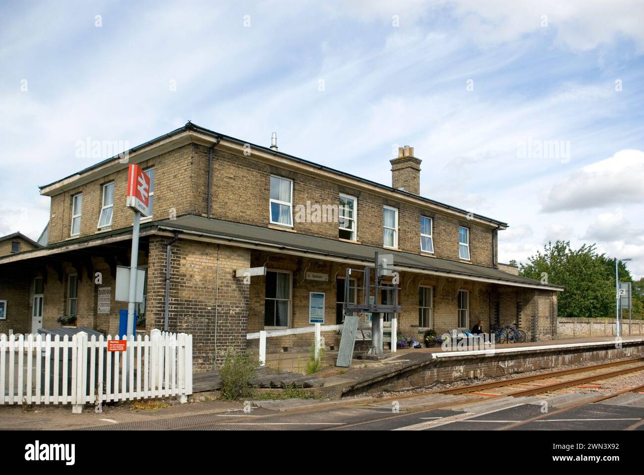 Gare de Darsham Banque D'Images