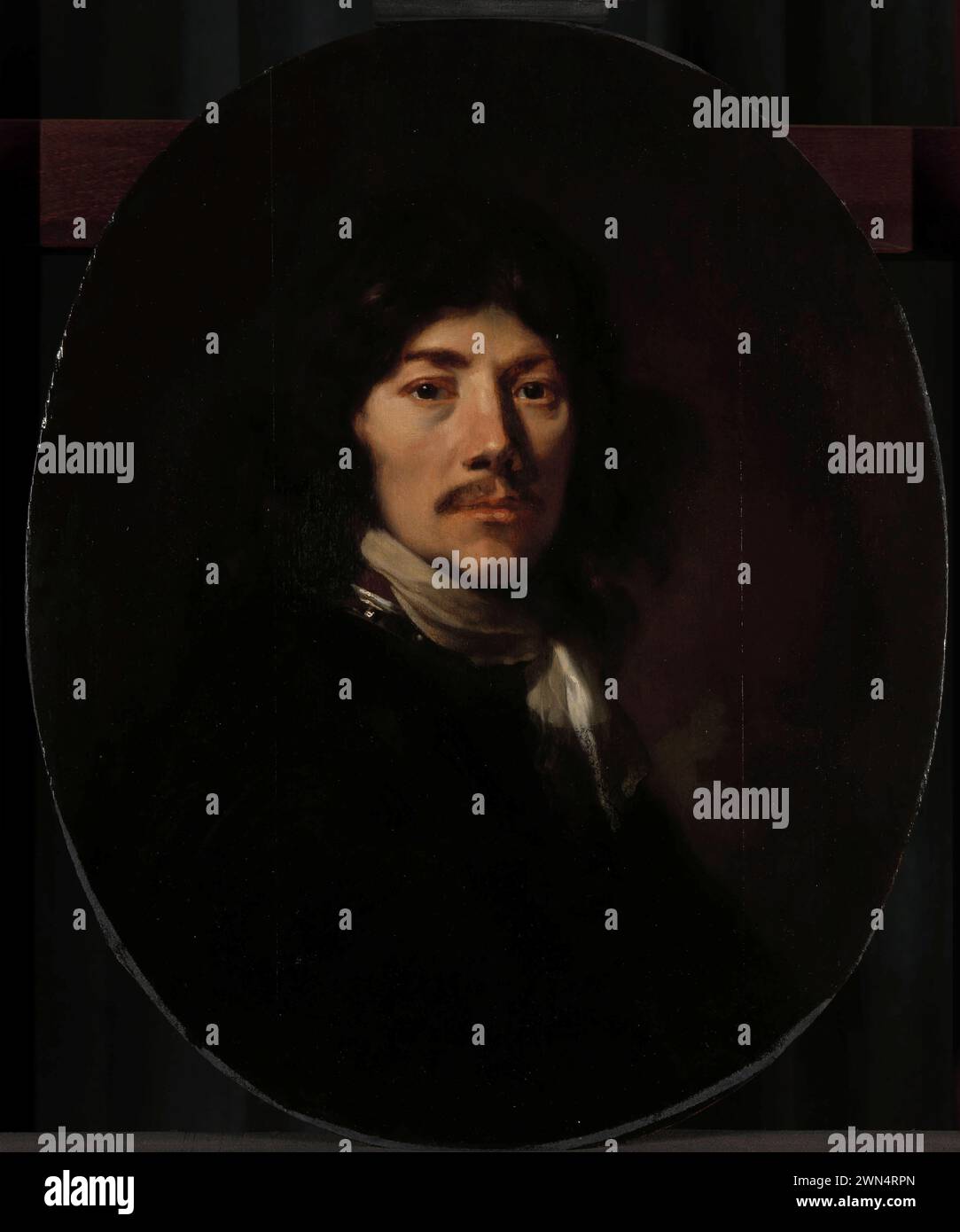 Jacob van Loo (c.1614-1670) - Autoportrait 1650 Banque D'Images