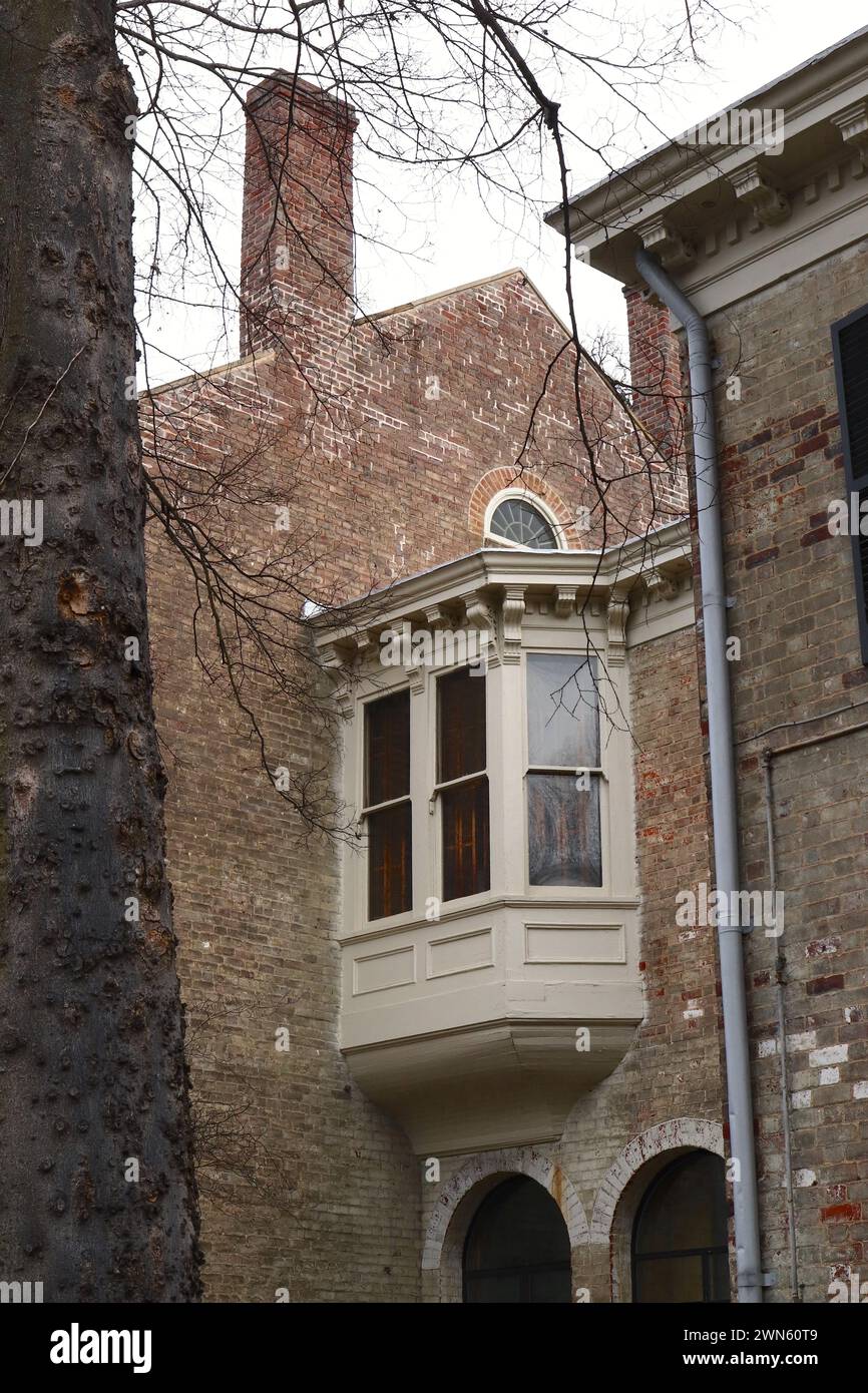 Belle architecture vintage à Fredericksburg Virginie Banque D'Images