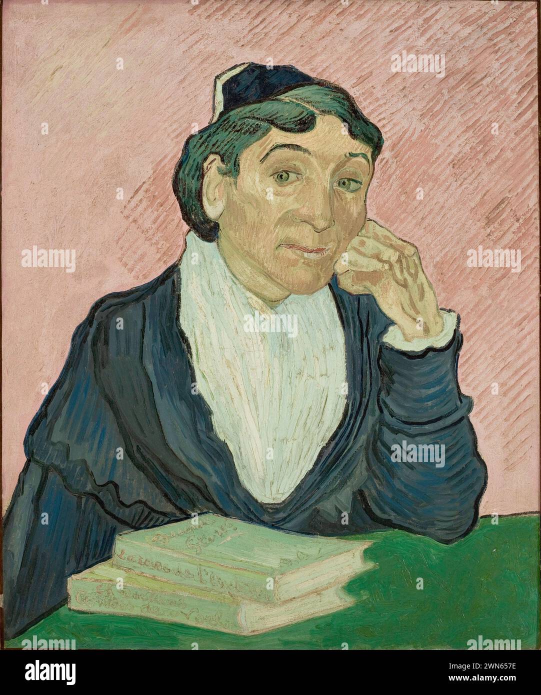 Van Gogh Vincent - L'Arlesienne (1890) Banque D'Images