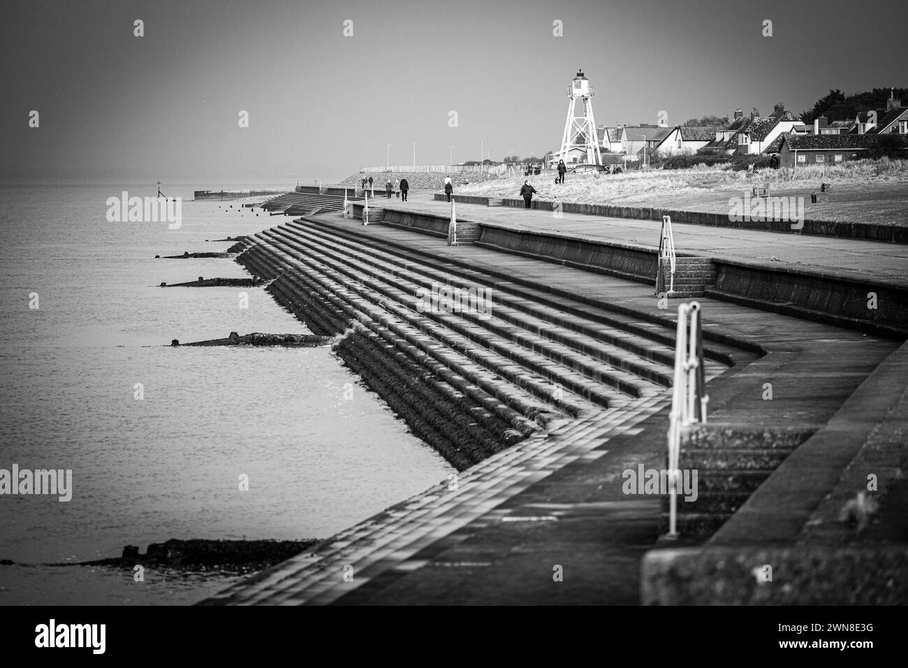 Silloth, Cumbria, Angleterre, Royaume-Uni Banque D'Images