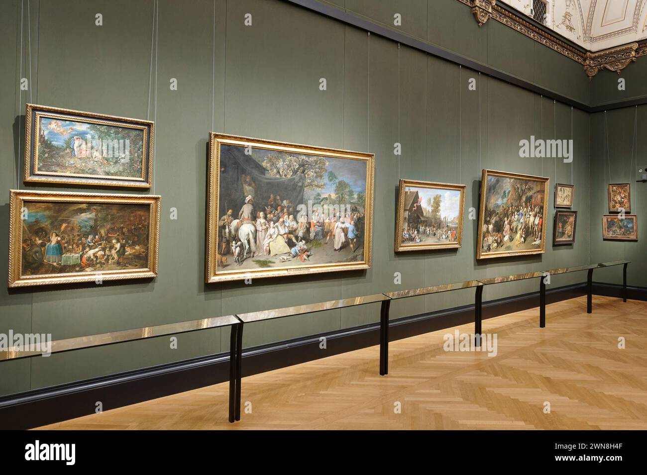 Vienne, Autriche. La galerie de photos du Musée d'histoire de l'art de Vienne (KHM) Banque D'Images