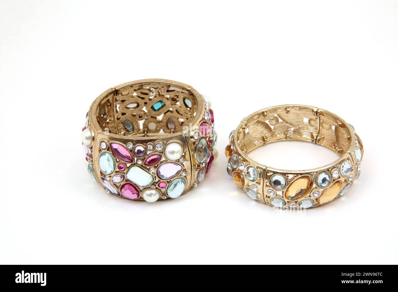 Bijoux fantaisie bebijoux - bracelets princesse Banque D'Images