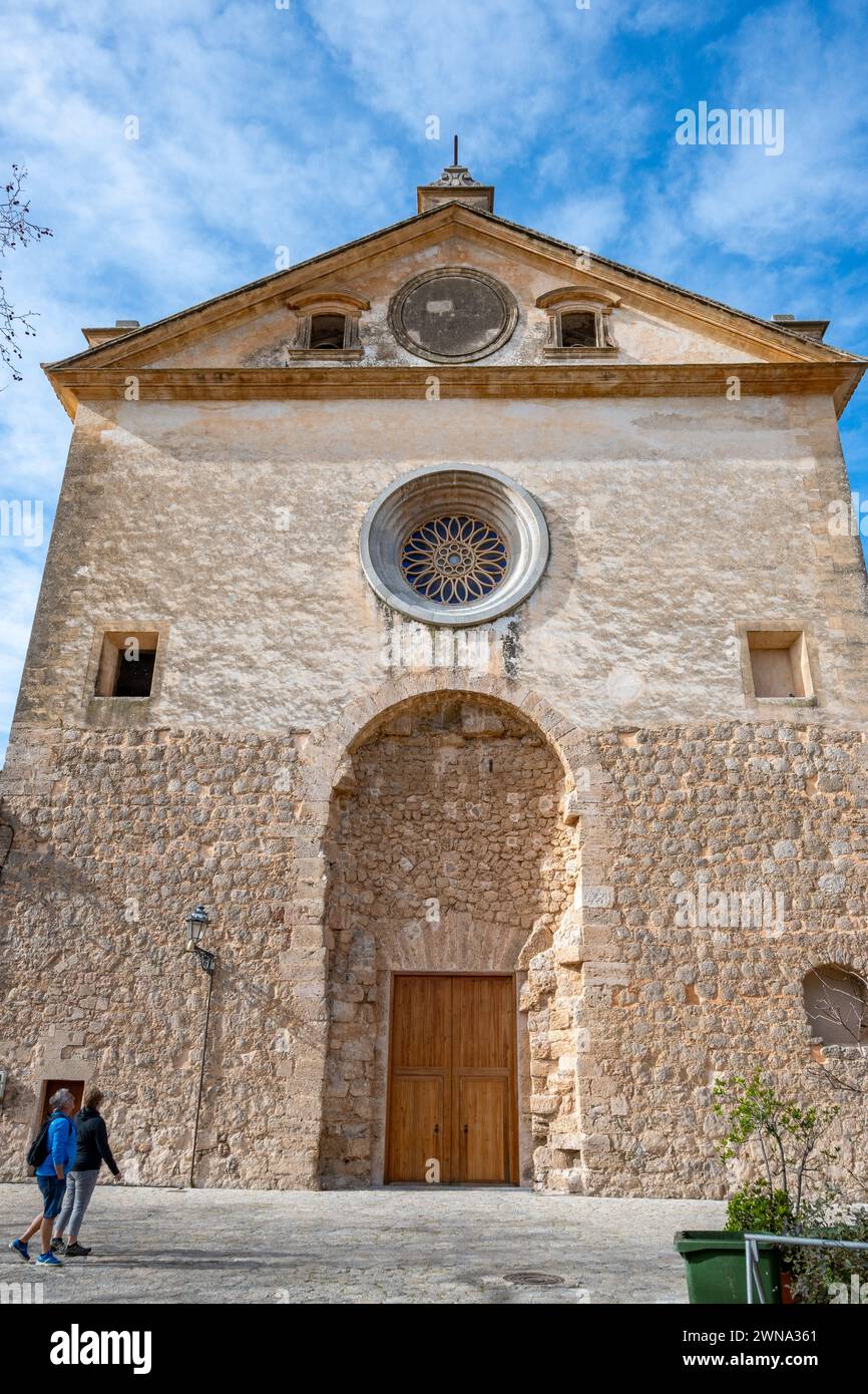 Valldemossa, Îles Baléares, Espagne, architecture du Museu Cartoixa de Valldemossa ( Chartreuse de Valldemossa, éditorial exclusif. Banque D'Images