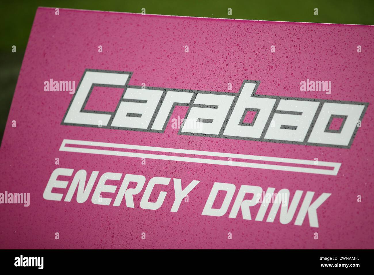 Carabao Branding - Chelsea v Liverpool, finale de la Coupe Carabao, stade de Wembley, Londres, Royaume-Uni - 25 février 2024 usage éditorial uniquement - des restrictions DataCo s'appliquent Banque D'Images