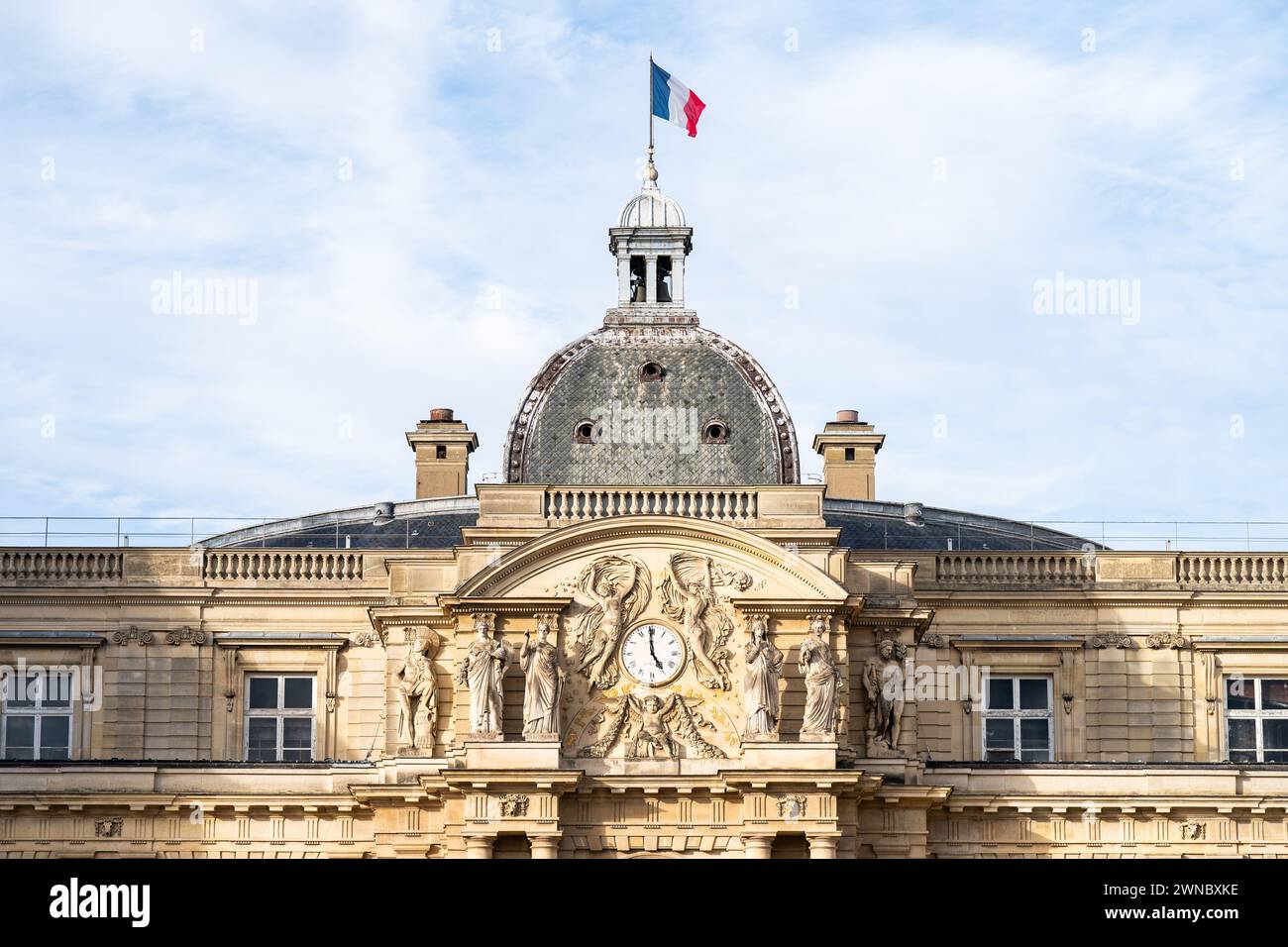 Jardin du Luxembourg à Paris, France Banque D'Images