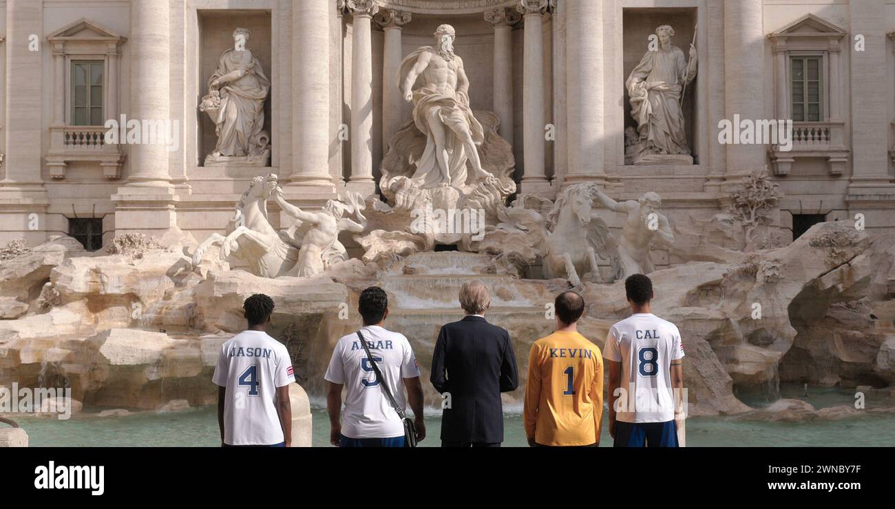 DATE DE SORTIE : 29 mars 2024. TITRE : le beau jeu. STUDIO : Netflix. RÉALISATEUR : Thea Sharrock. INTRIGUE : défenseurs de mettre fin à l'itinérance, organiser un tournoi annuel pour les hommes sans-abri à concourir est une série de matchs de football connu sous le nom de Coupe du monde sans-abri. EN VEDETTE : MICHEAL WARD dans le rôle de Vinny, BILL NIGHY dans le rôle de mal. (Crédit image : © Netflix/Entertainment Pictures/ZUMAPRESS.com) USAGE ÉDITORIAL SEULEMENT ! Non destiné à UN USAGE commercial ! Banque D'Images