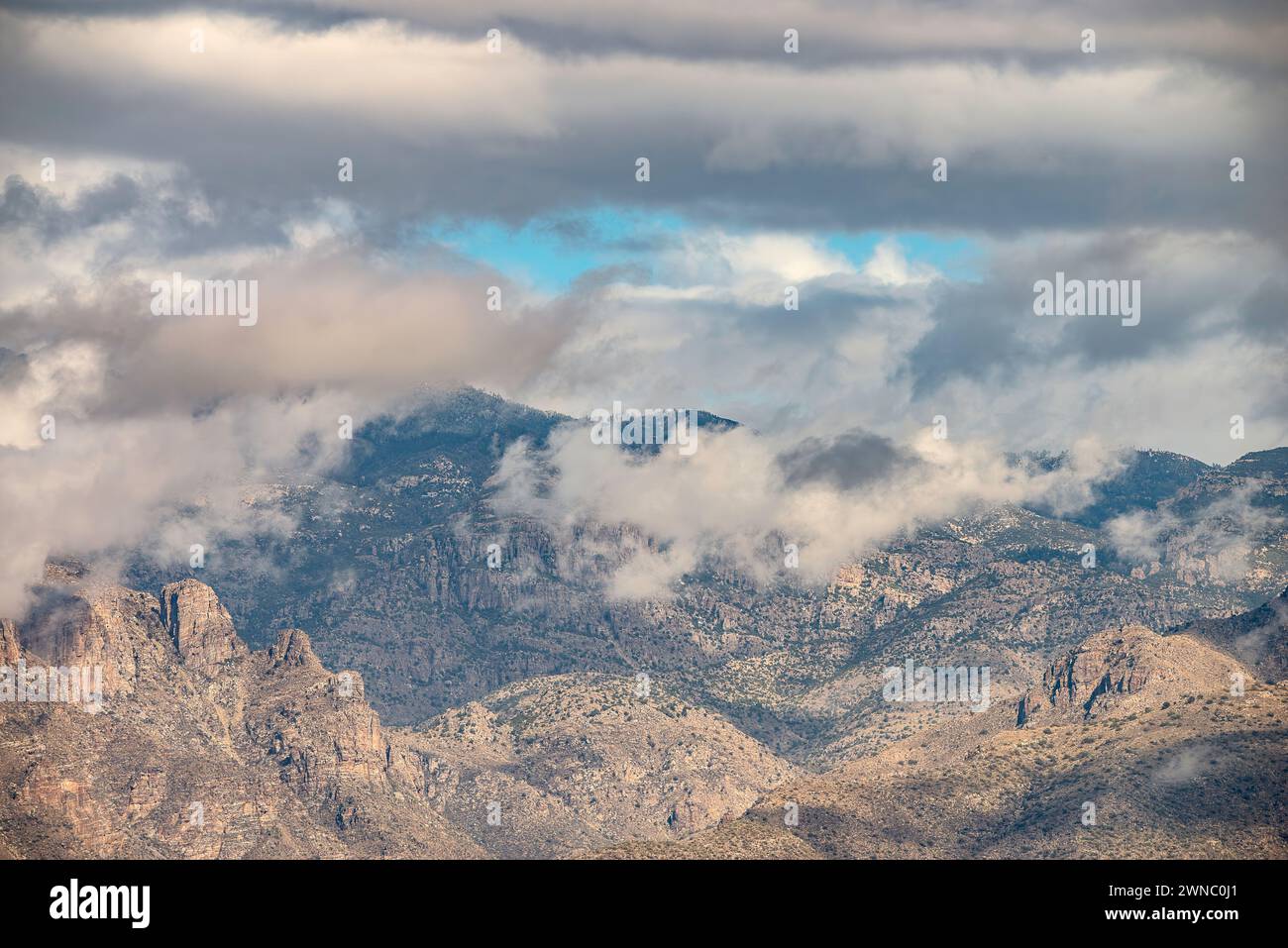 Paysage de montagne Banque D'Images