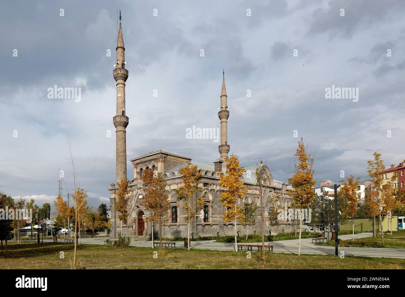 Mosquée Fethiye, ancienne église orthodoxe russe, Kars, Turquie Banque D'Images