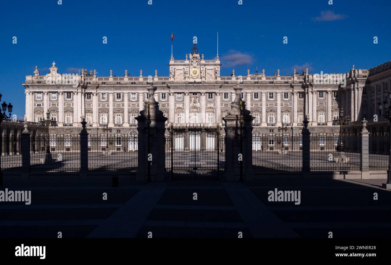 Palacio Real. Madrid. España Banque D'Images