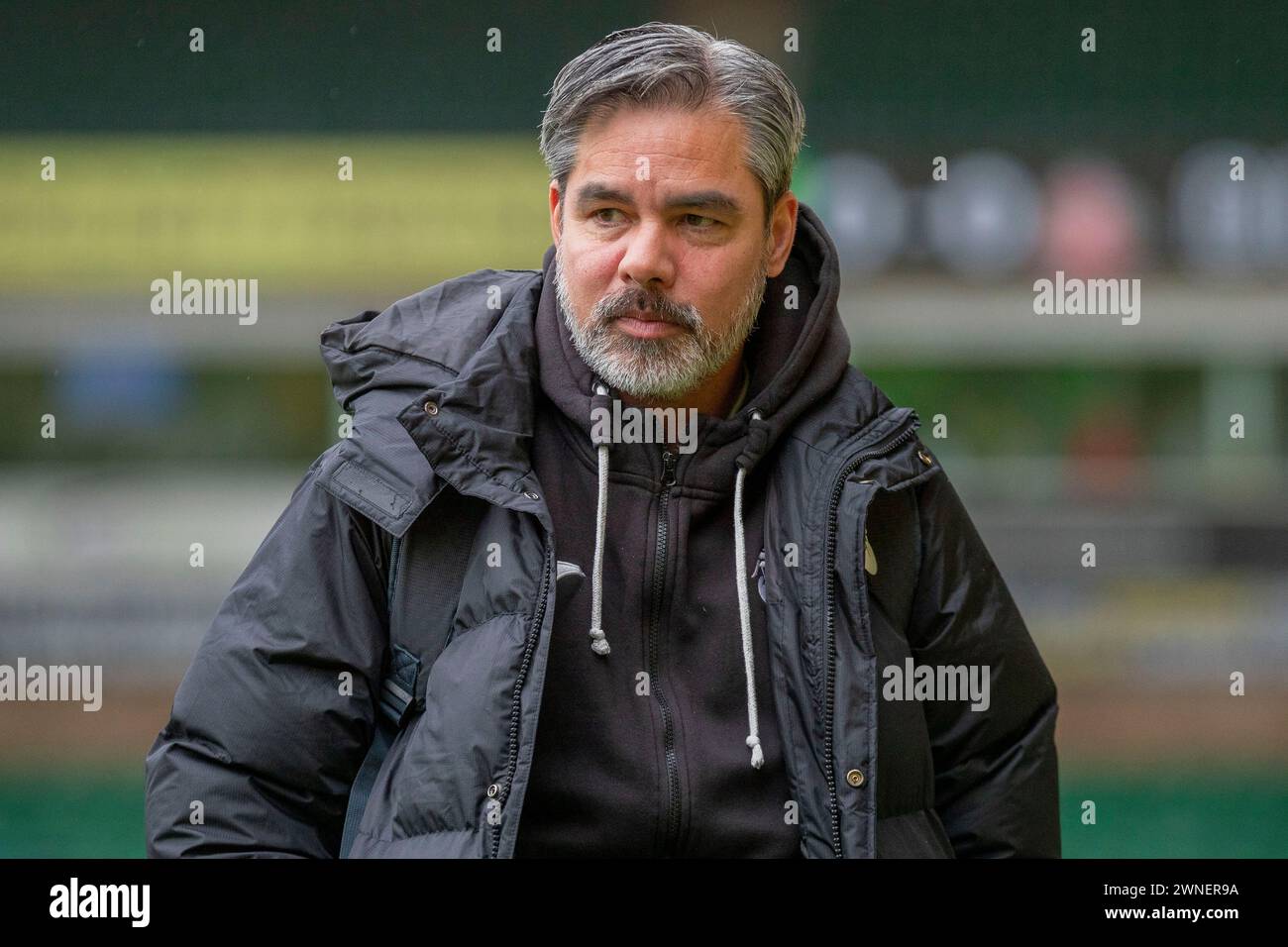 David Wagner, entraîneur-chef de Norwich City, est vu avant le match du Sky Bet Championship entre Norwich City et Sunderland à Carrow Road, Norwich le samedi 2 mars 2024. (Photo : David Watts | mi News) crédit : MI News & Sport /Alamy Live News Banque D'Images