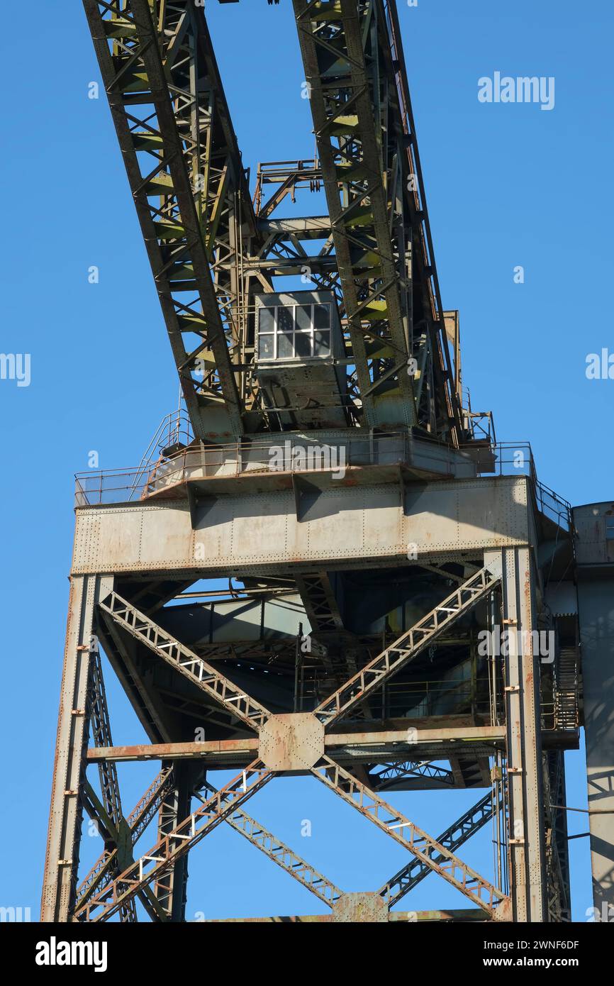 Finnieston Crane ou Stobcross Crane, Finnieston Quay, Glasgow, Écosse, Royaume-Uni Banque D'Images