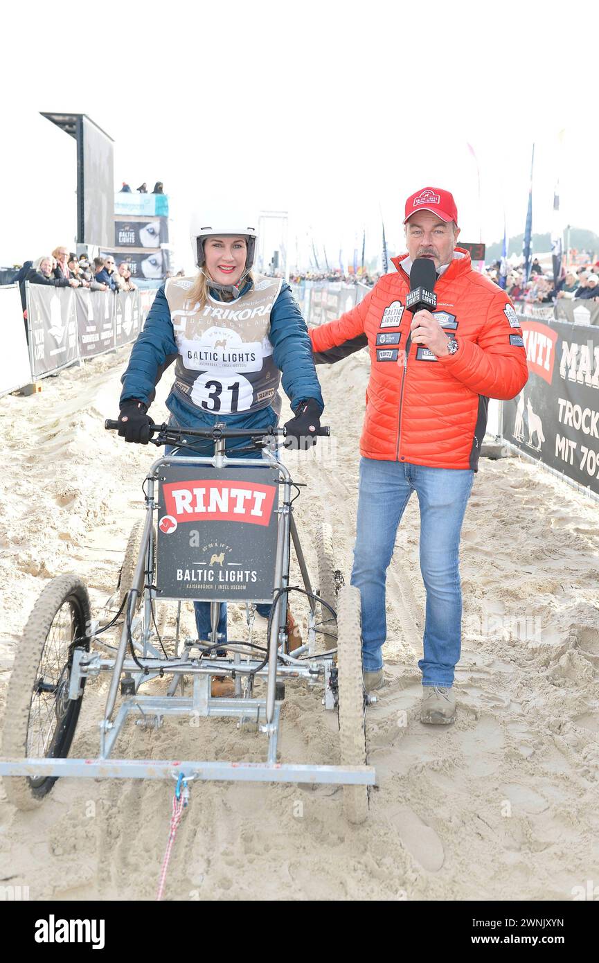 Alexa Maria Surholt und Till Demtroeder BEI den Baltic Lights in Heringsdorf auf Usedom 02.03.2024 *** Alexa Maria Surholt et Till Demtroeder at the Baltic Lights in Heringsdorf on Usedom 02 03 2024 Banque D'Images