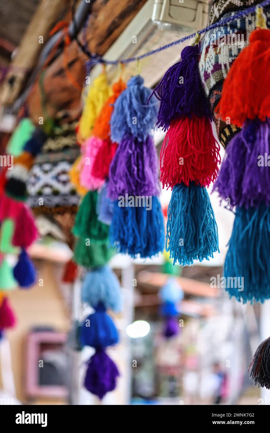 Les couleurs de Cusco Banque D'Images