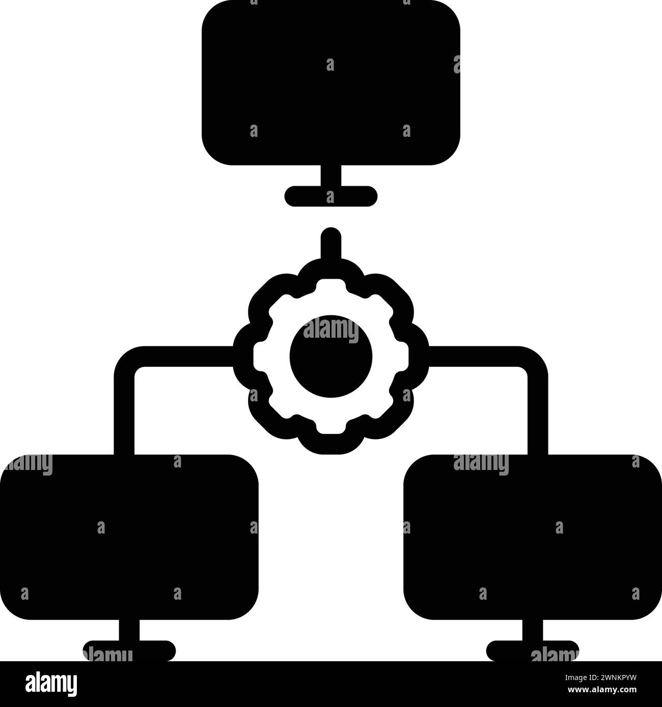 Icône pour lan, câble, ethernet Illustration de Vecteur