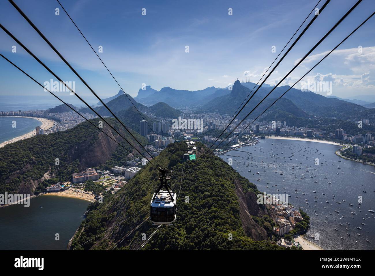 Pain de Sucre, Rio de Janeiro, Brésil Banque D'Images