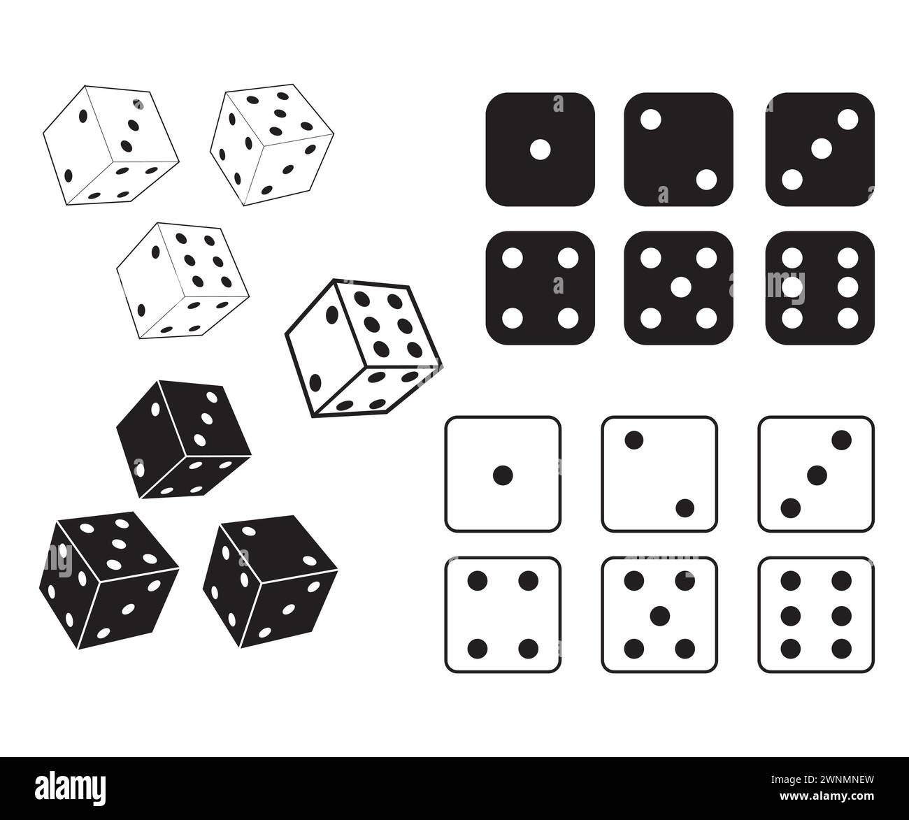 Bunco SVG File, Peace Love Bunco, Bunco Vector, Bunco Queen, Bunco Heartbeat, Bunco Dice Clipart, Bunco Design, Bunco Dice Game, Dice Illustration de Vecteur