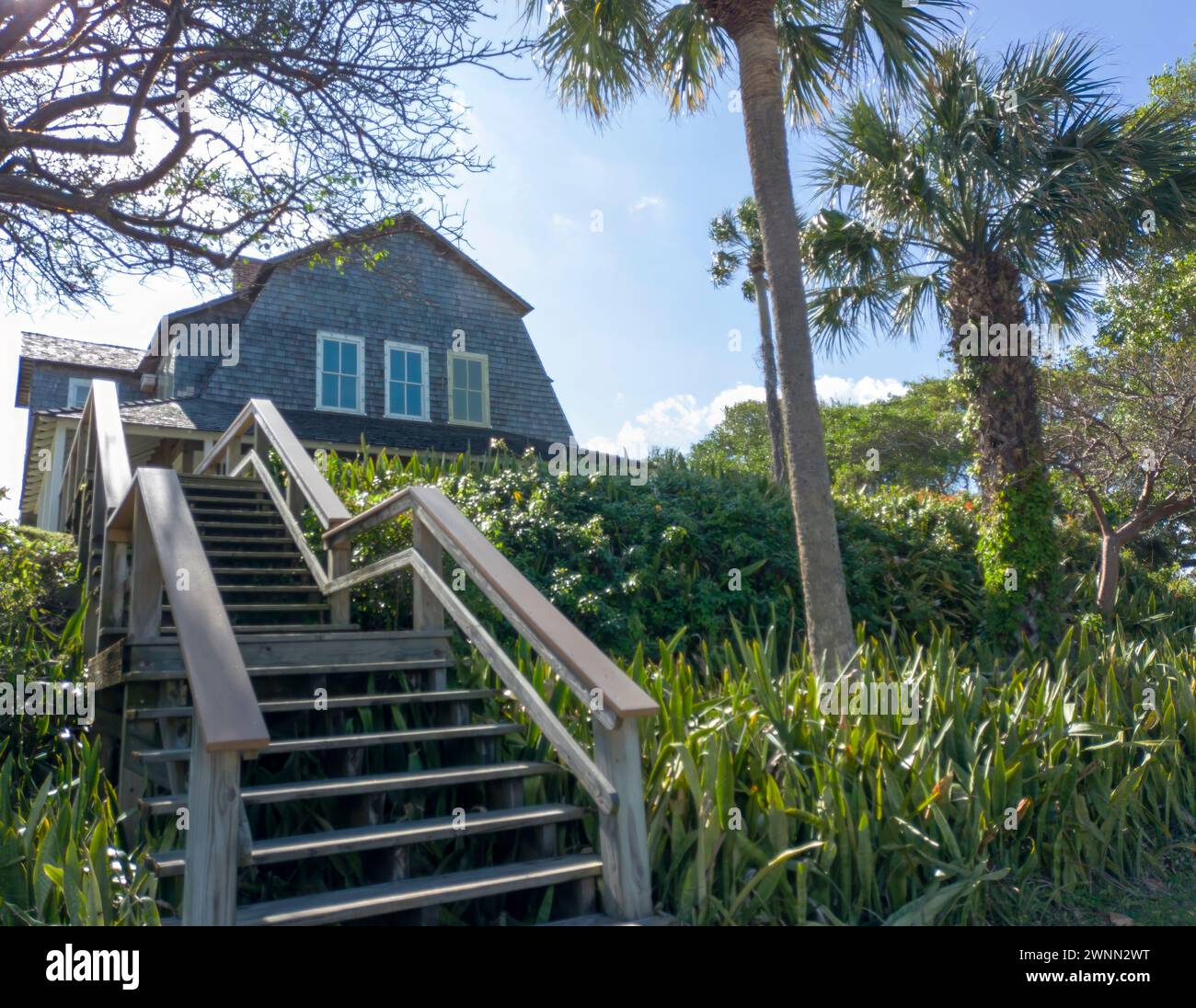 La DeBois Pioneer House à Jupiter en Floride, États-Unis Banque D'Images